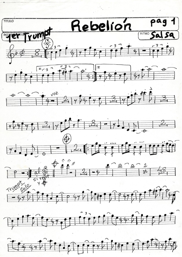 La imagen puede contener una previsualizacion de una partitura